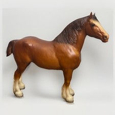 Vintage Breyer Clydesdale Horse Chestnut Mare #83 Realistic Western 1969 Cowboy picture