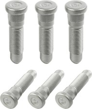 6PCS Wheel Studs, M14 x 1.50 & 31mm Long Lug Studs Serrated Wheel Stud,for chevy picture
