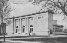 Vintage Phoenix AZ High School Auditorium Postcard Miller-Sterling Co. c. 1910s picture