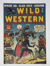 WILD WESTERN- #18- OCT 1951- GOLDEN AGE COMIC BOOK. HIGH GRADE 8.0 VF+/NM picture