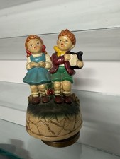 Vintage Boy & Girl Music Box picture