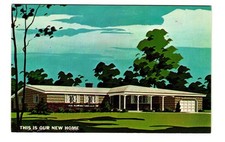We've Moved to Heatherwood in Stony Brook, This is our new home VTG Postcard UNP picture