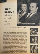 Scott Brady, Full Page Vintage Pinup picture