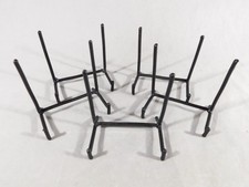 Easel Display Stand Lot of FIVE Black Iron Small Size picture