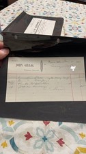 1886 John Gillig Invoice from Virginia, Nevada picture