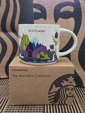 NEW IN BOX Starbucks Scotland You Are Here 14oz Coffee Mug Cup 14 oz picture
