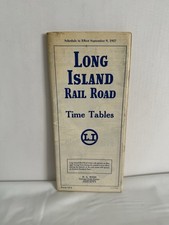 1957 Long Island Rail Road Timetables Booklet LIRR May Original NY picture