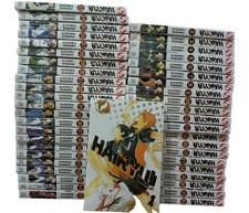Haikyuu English Manga Complete Series Vol. 1-45 New Box Set Collection picture