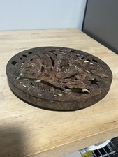 Vintage Trivet, Likely Made Of Cast Iron. 8 1/2” Diameter  picture