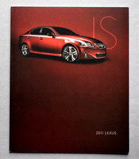 ORIGINAL 2011 LEXUS IS SALES BROCHURE CATALOG ~ 30 PAGES ~ 9