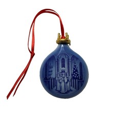 Vintage Royal Copenhagen 1991 Festival Of Saint Lucia Christmas Ornament picture