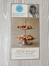 2 tiered server Martha stewart Treasury Collection picture