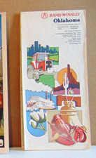 1981 Rand McNally Road Map of Oklahoma picture