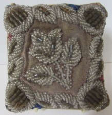 SALE AUTHENTIC NATIVE AMERICAN INDIAN BEADED PILLOW~6