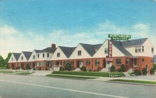 Postcard Northbury Motel & Apartments Portland Oregon OR picture