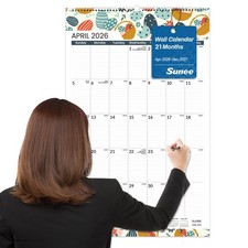 SUNEE 2026 Wall Calendar Large 22.75