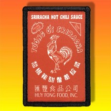 Sriracha Hot Chili Sauce Morale Patch / Military Tactical Hook & Loop 219 picture