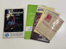 1970 Disneyland Anaheim Guide and Inserts picture