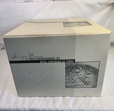 Lenox Grape Weave Entertainment Set 11-Pcs Metal Bowl Stand Ladle 8 Cups GS41028 picture
