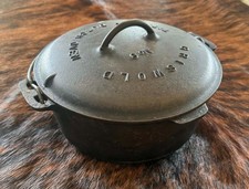 Vintage Griswold No 9 Tite-Top Cast Iron Dutch Oven 834 Lid 2552 Erie PA picture