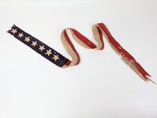 Vintage WWII US Navy Commissioning Pennant Flag 7 Stars Authentic 53