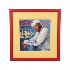 Samuel L. Jackson signed autograph 2005 Parade cover framed JSA Pulp Fiction MCU picture