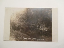 RPPC Chatfield Minnesota Postcard Scene on Trout Runn Real Photo 1910 MN picture