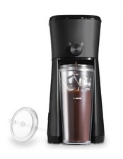 Mainstays single serve Iced Coffee Maker.  20 fl oz Reusable Tumbler and Filter picture