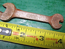 BUHL  OPEN  END   WRENCH  3/8  &  3/16  CRUDE  CASTING picture