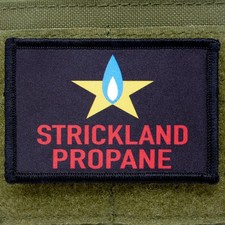 Strickland Propane Patch Moral Tactical Meme King Of The Hill Hook & Loop 3x2 picture