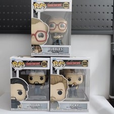 3PC Funko Pop Trailer Park Boys Set Bubbles 1323 Julian 1324 Ricky 1325 in BOX picture