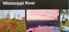 Mississippi National River Rec Area National Park Service Unigrid Brochure Map picture