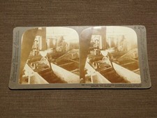 VINTAGE CAMERA STEREOVIEW STEREOSCOPE CARD PAPER MILL MARINETTE WISCONSIN picture