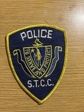 Springfield Technical Community College STCC Massachusetts Police Patch Historic picture