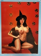 TRC Limited Edition J Ortega Witch Spookyverse Trading Card π₯π₯ picture