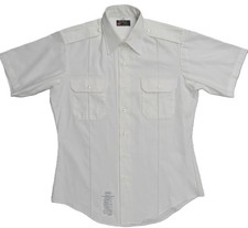 NWT MEN'S Size 16.5 ARMY SERVICE UNIFORM Short Sleeve ASU Dress White Shirt picture