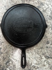 Martin Cast iron #8 Griddle Hamburger Logo picture