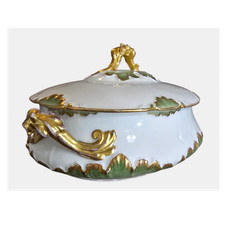 Late 19th-Century C.H. Field Haviland Limoges Porcelain Covered Soup Tureen picture