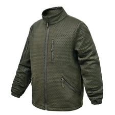 Tactical Fleece Jacket Windblock Military Combat Hoodless Sweater OLIVE picture
