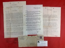 Original WW2 US Navy Letter Grouping USS Omaha 1939-1945 Ephemera USN picture