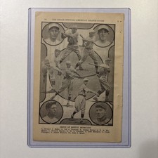 1923 Boston Red Sox Picture Emke/Picinich/Burns/Millan/Shanks Baseball Antique picture