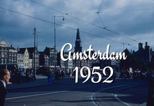 35mm slide Amsterdam - 1952 (Red Border) (BB) picture