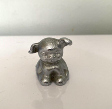 Vintage Bucki Carbons Ribbons Griswold Cast Iron Puppy Dog Paperweight picture