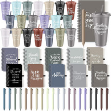 60 Pcs Employee Appreciation Gifts Bulk 24 oz Thank You Tumbler with... picture