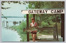Postcard Gateway Fishing Camp Welaka Florida picture
