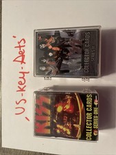 KISS 1998 Cornerstone Collector Trading Cards Series 1 & 2 Complete Sets picture