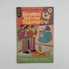 The Beatles: Yellow Submarine 1968 Comic Book Includes Poster picture
