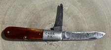 1940-1964 Case XX Red Bone Handle Barlow 2-Blade Pocket Knife Rare picture