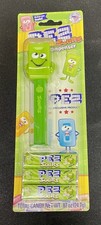 PEZ Sours Green Logo Dispenser exclusive Product On Blister Card picture
