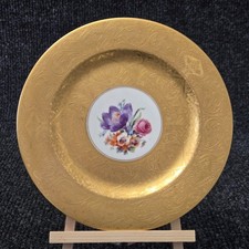 Antique Royal Bavarian Floral & Gold Porcelain 11